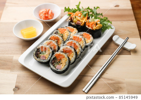 Kimbap 韓國食品小吃 Kimbap 韓國食品小吃 85145949