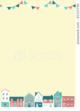 背景素材_歐洲城市風光 85147799