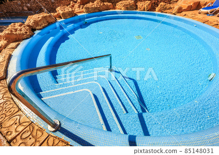Landscape with nobody swimming pool at luxury hotel Landscape with nobody swimming pool at luxury hotel 85148031