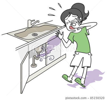 Smelly kitchen drain 85150320