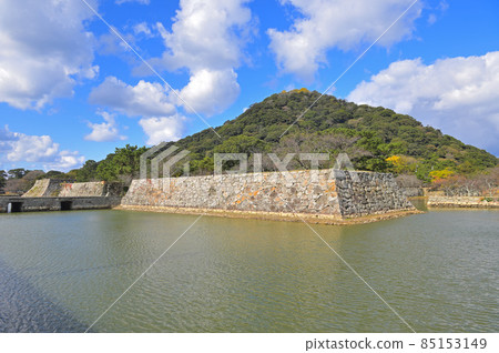 Hagi Castle Ruins "Uchibori and Ishigaki" Hagi Castle Ruins "Uchibori and Ishigaki" 85153149