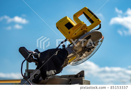 miter saw with yellow body miter saw with yellow body 85153337