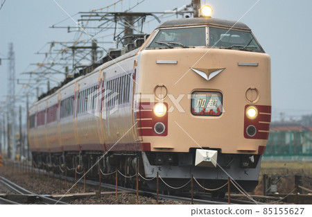 北陸本線三河加賀笠間JR西485系列K13編隊(金澤)嘉悅 85155627