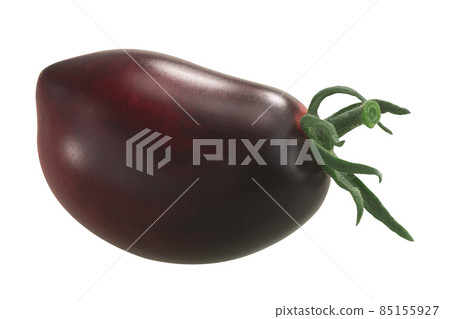 Pascal de Picardie heirloom tomato isolated Pascal de Picardie heirloom tomato isolated 85155927