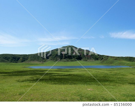 鮮綠色的阿蘇 / 草千里濱(熊本縣) 鮮綠色的阿蘇 / 草千里濱(熊本縣) 85156000
