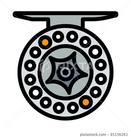 Icon Of Fishing Reel 85156261