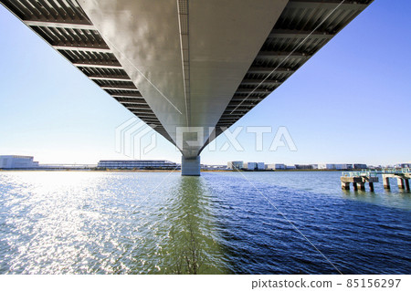 連接羽田機場和川崎市的玉川天橋 85156297