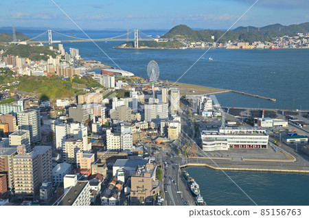 View from Kaikyo Yume Tower / Observation Room View from Kaikyo Yume Tower / Observation Room 85156763