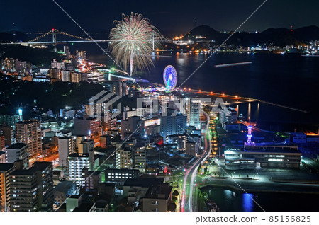 從海峽夢之塔看到的海峽號角煙花 85156825