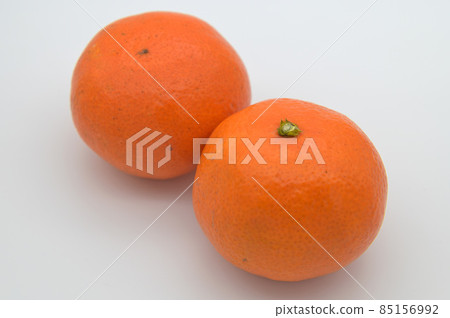 Two oranges white background Two oranges white background 85156992