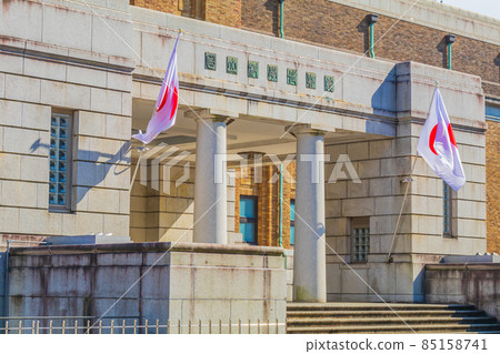 [Urban scenery of Tokyo] Scenery around Ueno Park (National Museum of Nature and Science) 85158741