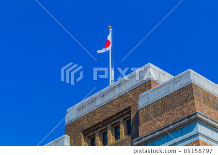 [Urban scenery of Tokyo] Scenery around Ueno Park (National Museum of Nature and Science) 85158797