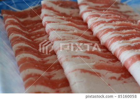 Pork ribs bought at a supermarket 85160058