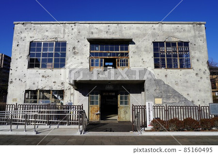 Former Hitachi Aircraft Tachikawa Factory Substation after Preservation and Repair Work 85160495