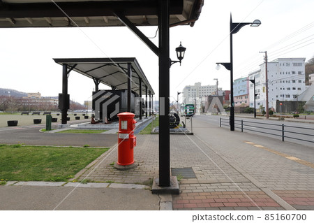 北海道室蘭（舊室蘭站）有圓形柱子的風景 85160700