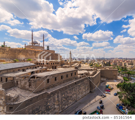 Great Mosque of Muhammad Ali, Citadel of Cairo, one of the landmarks and attractions of Cairo, Egypt Great Mosque of Muhammad Ali, Citadel of Cairo, one of the landmarks and attractions of Cairo, Egypt 85161564