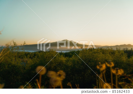 日出美麗的乘鞍山 85162433