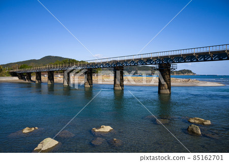 Hosoda River Railway Bridge Nichinan Line Odotsu-Nango Hosoda River Railway Bridge Nichinan Line Odotsu-Nango 85162701