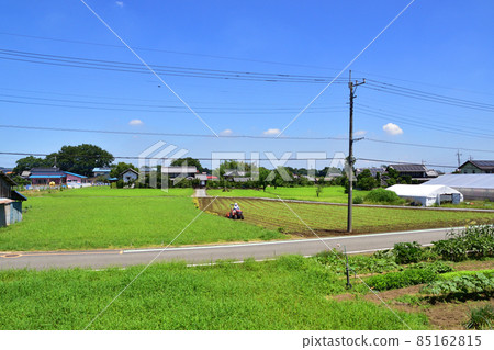 2021年從川越市站到寄居站的東武東上線電車窗口的風景 85162815