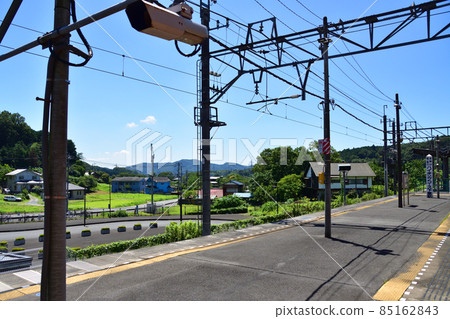 2021年從川越市站到寄居站的東武東上線電車窗口的風景 2021年從川越市站到寄居站的東武東上線電車窗口的風景 85162843