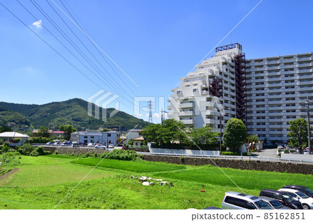 2021年從川越市站到寄居站的東武東上線電車窗口的風景 2021年從川越市站到寄居站的東武東上線電車窗口的風景 85162851