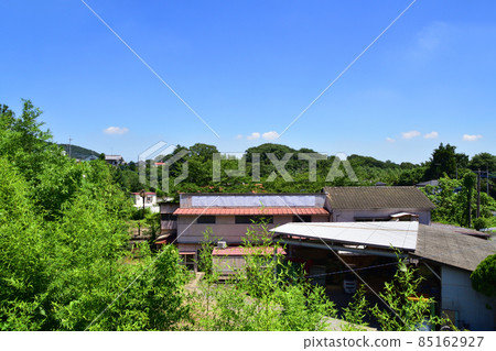 In 2021, the scenery from the Tobu-Tojo Line train window from Kawagoeshi Station to Yorii Station In 2021, the scenery from the Tobu-Tojo Line train window from Kawagoeshi Station to Yorii Station 85162927