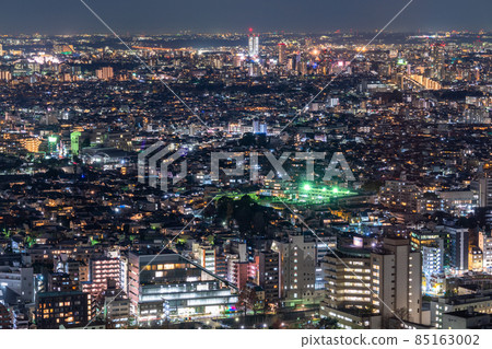 《Tokyo》 Tokyo city night view / residential area 《Tokyo》 Tokyo city night view / residential area 85163002