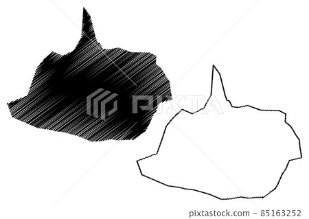 Holguin City (Republic of Cuba) map vector illustration, scribble sketch City of Holguin map Holguin City (Republic of Cuba) map vector illustration, scribble sketch City of Holguin map 85163252