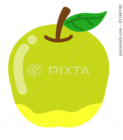 green apple - Stock Illustration [85166740] - PIXTA