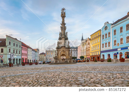 Holy Trinity Column in Jindrichuv Hradec, Czechia 85167272