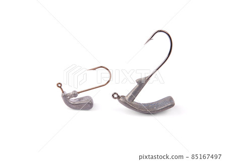 Two silver fishhook Two silver fishhook 85167497