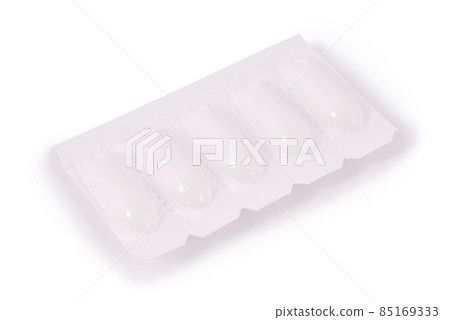 Pack of medical suppositories (Clipping path) Pack of medical suppositories (Clipping path) 85169333