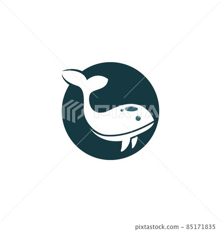 Baby whale icon Baby whale icon 85171835