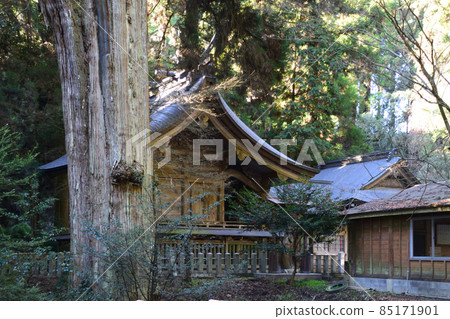 Kusakabeyoshimi Shrine stone steps 85171901