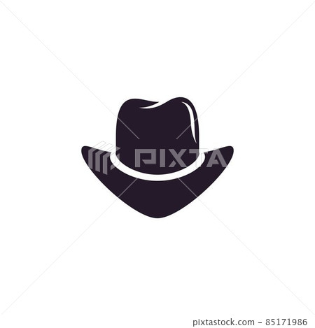 Hat sherif icon logo 85171986