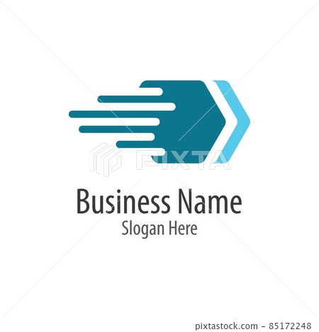 Arrow logo business  vector icon 85172248