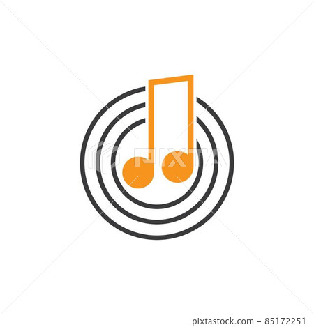 Music logo creative vector icon Music logo creative vector icon 85172251