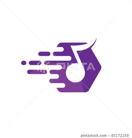 Music logo creative vector icon Music logo creative vector icon 85172258