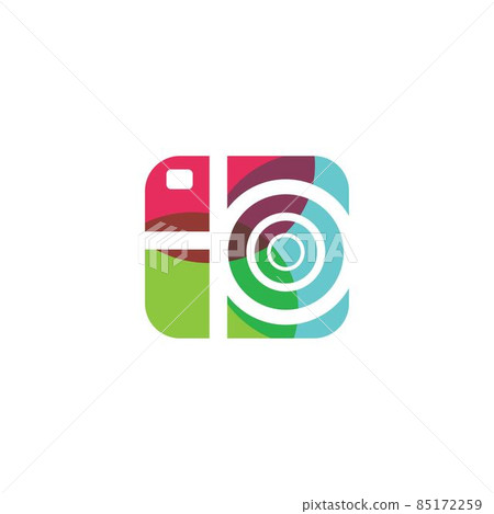 Camera logo creative vector icon Camera logo creative vector icon 85172259