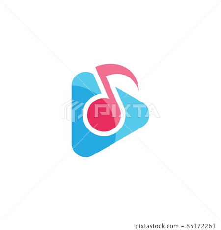 Music logo creative vector icon Music logo creative vector icon 85172261