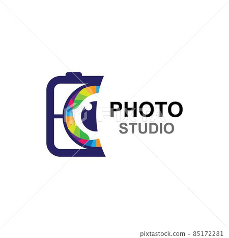 Camera logo creative vector icon 85172281