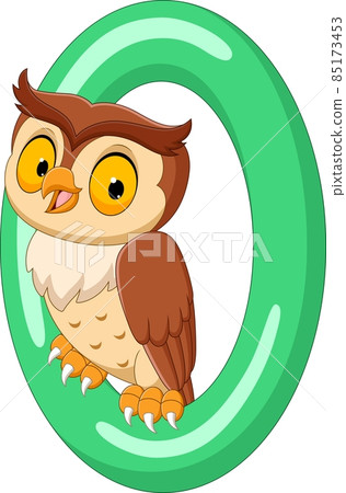 Alphabet letter O for Owl 85173453