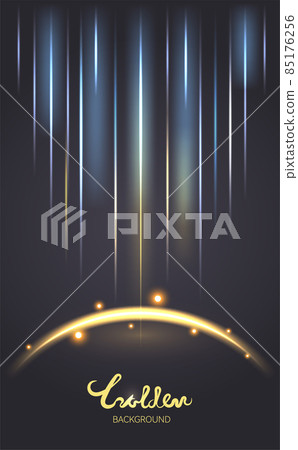 Black and gold gradient background 85176256