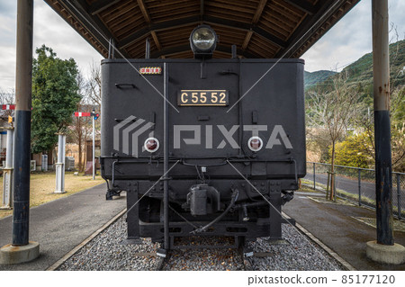 SL C55 52 Hisatsu Line Kitto Line 在吉松站前保存和展出 85177120