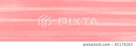 Realistic red painted watercolor abstract background - Vector 85178163