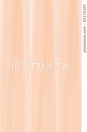 Realistic yellow-orange painted watercolor abstract background - Vector 85178165