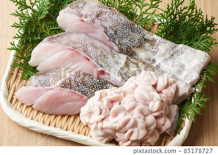 太平洋鱈魚片和魚白 85178727