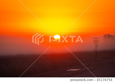 Dawn of Watarase Retarding Ground [Gunma, Tochigi, Saitama, Ibaraki] 85178758