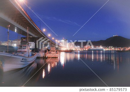 [明信片素材/修飾] 包含函館市著名觀光景點。 85179573