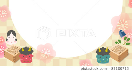 節分梅妖背景 節分梅妖背景 85180713